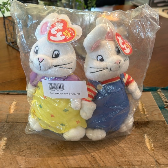 Ty Toys Max And Ruby Ty Beanie Babies Poshmark